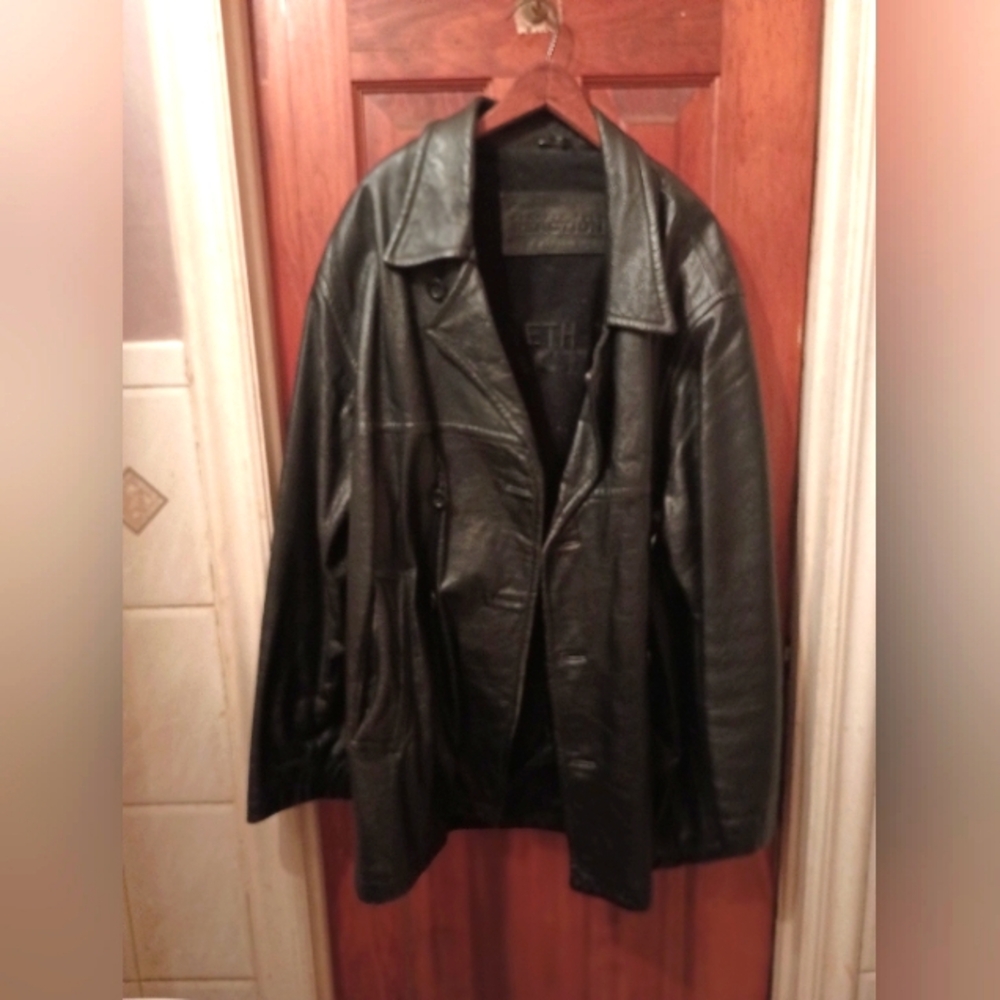 Vintage Kenneth Cole reaction men's leather jacket  , size M